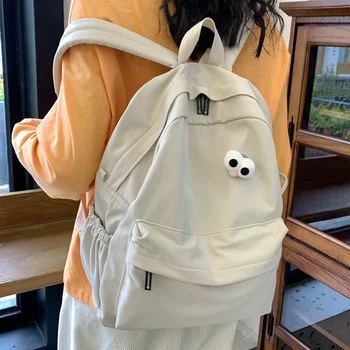 EnoPella Fashion Women Backpack Solid Color Waterproof Shoulder Travel Bag Female Schoolbag For Teenage Girl Children Mochila 
EnoPella Fashion Women Backpack Solid Color Waterproof Shoulder Travel Bag Female Schoolbag For Teenage Girl Children Mochila