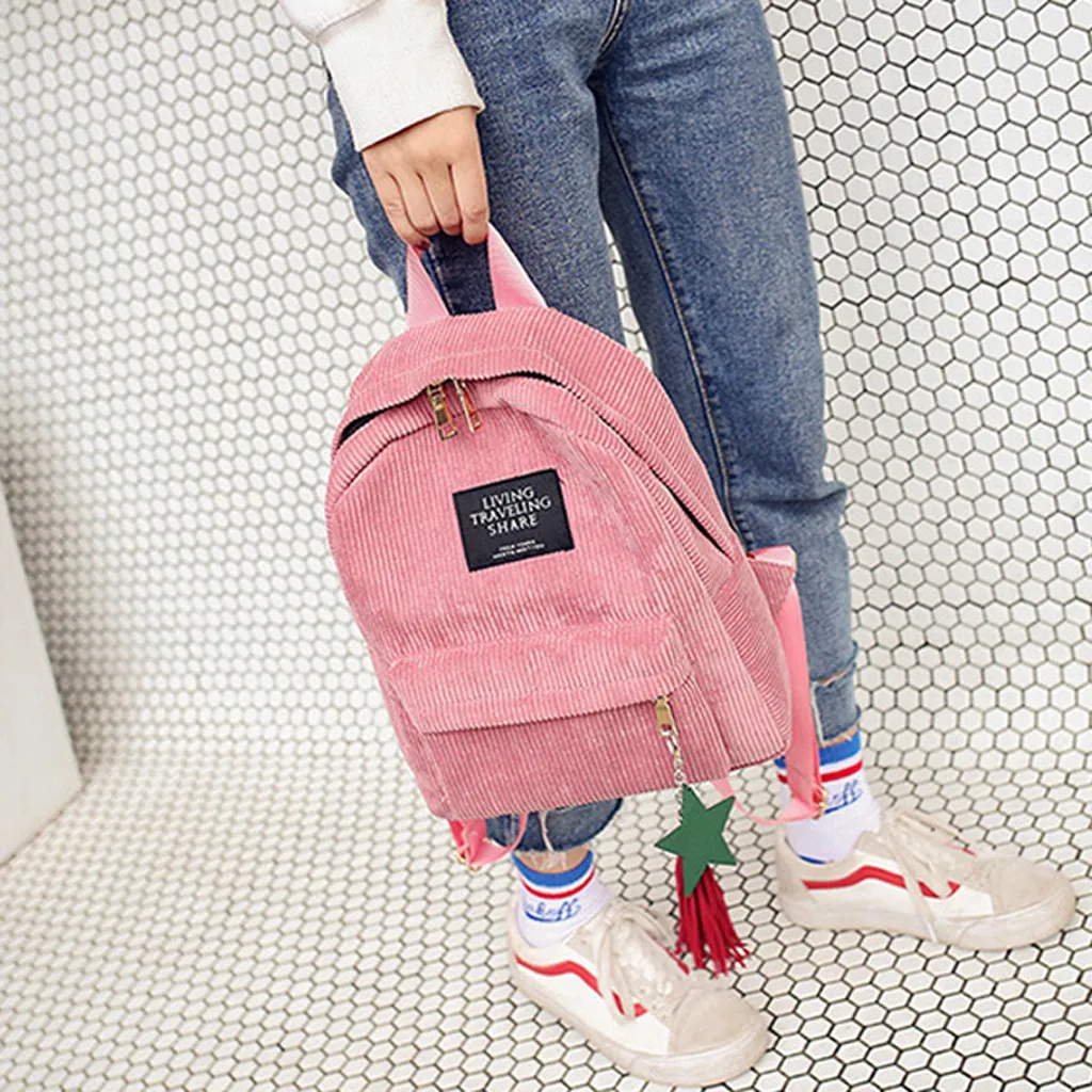 Woman Mini Simple Corduroy Backpacks canvas military tactical backpack travel Campus Style Pure Color Leisure Backpacks #sw
Woman Mini Simple Corduroy Backpacks canvas military tactical backpack travel Campus Style Pure Color Leisure Backpacks #sw