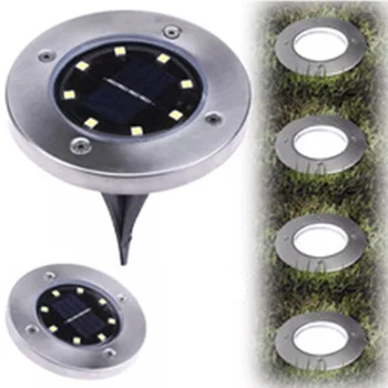 4pcs Waterproof 4/8/12LED Solar Underground Lights Stainless Steel Solar Buried Floor Light Outdoor Garden Path Ground Lights
4pcs Waterproof 4/8/12LED Solar Underground Lights Stainless Steel Solar Buried Floor Light Outdoor Garden Path Ground Lights