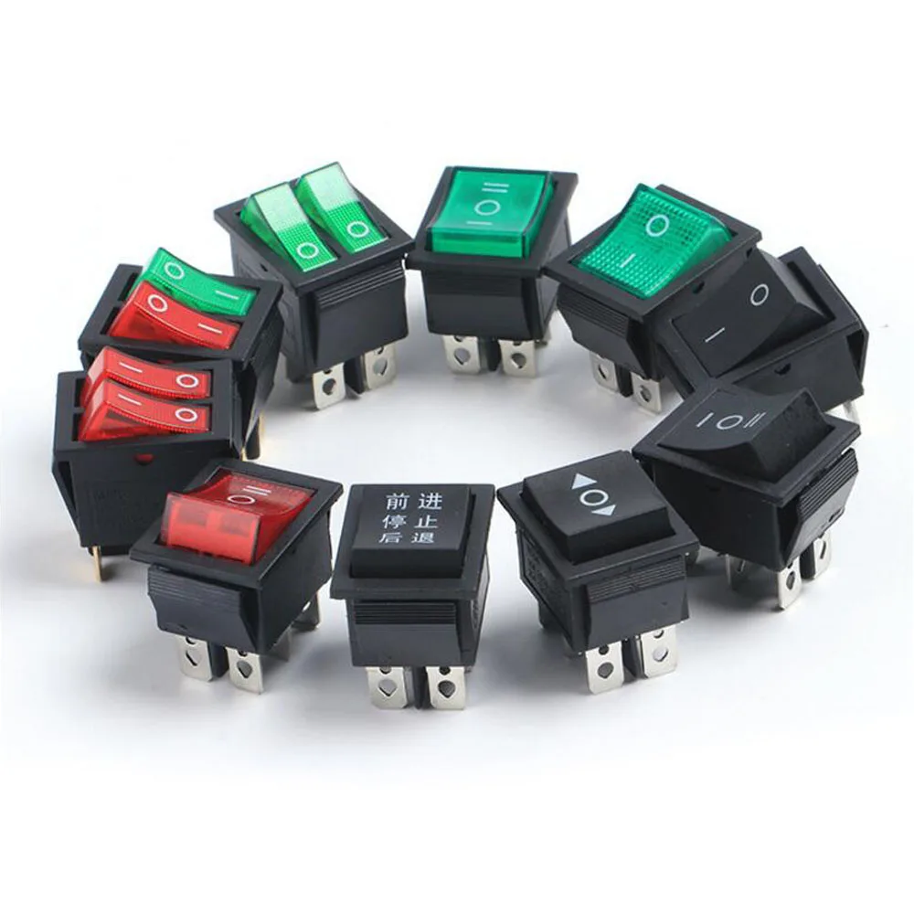 ALL new 10PCS Big Ship type switch 4pin 16A/250V 20A/125V Free shipping KCD4-201 Become warped board power switch Black
ALL new 10PCS Big Ship type switch 4pin 16A/250V 20A/125V Free shipping KCD4-201 Become warped board power switch Black
