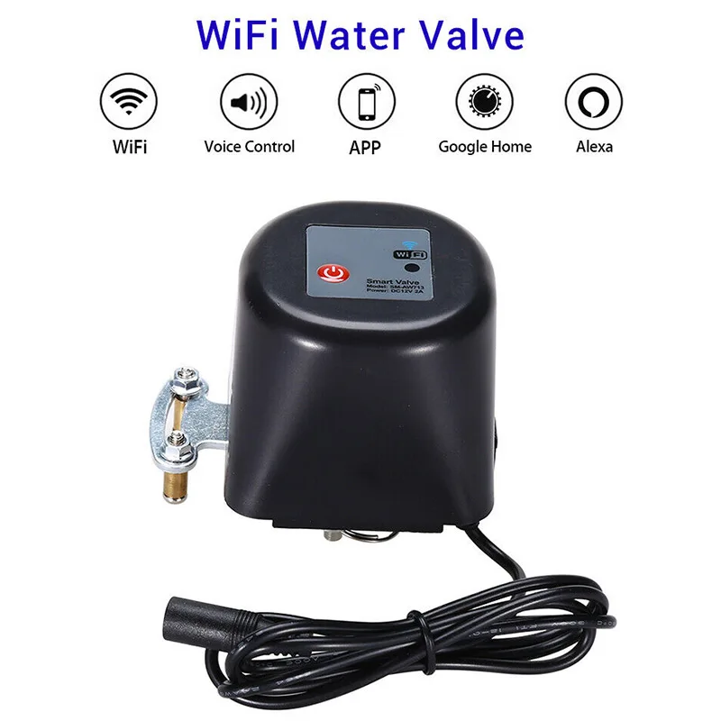 Умный водяной клапан Wifi контроль воды/газа отключение приложение дистанционное