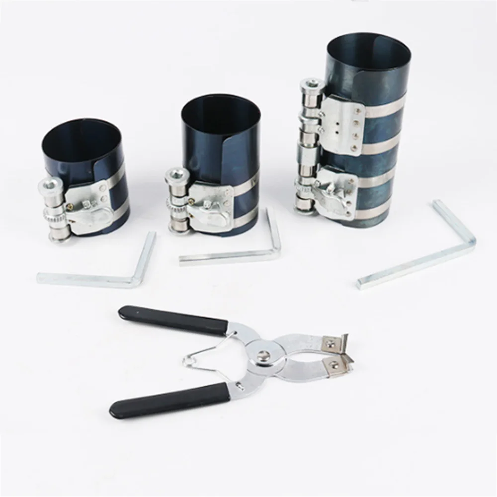 1 set new Piston Ring Compressor Installer Ratchet Pliers Remover Expander Engine Pull Tool Simple Portable Tools Accessories O8
1 set new Piston Ring Compressor Installer Ratchet Pliers Remover Expander Engine Pull Tool Simple Portable Tools Accessories O8