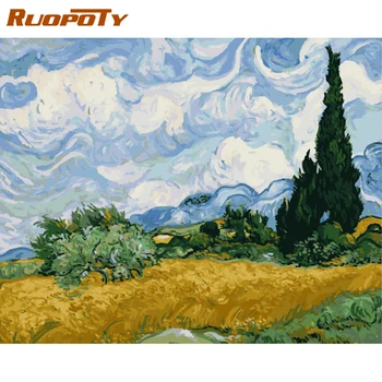 RUOPOTY Frame Famous Picture DIY Painting By Numbers Landscape Picture By Number For Adults Wall Art Decors Handpainted Diy Gift
RUOPOTY Frame Famous Picture DIY Painting By Numbers Landscape Picture By Number For Adults Wall Art Decors Handpainted Diy Gift
