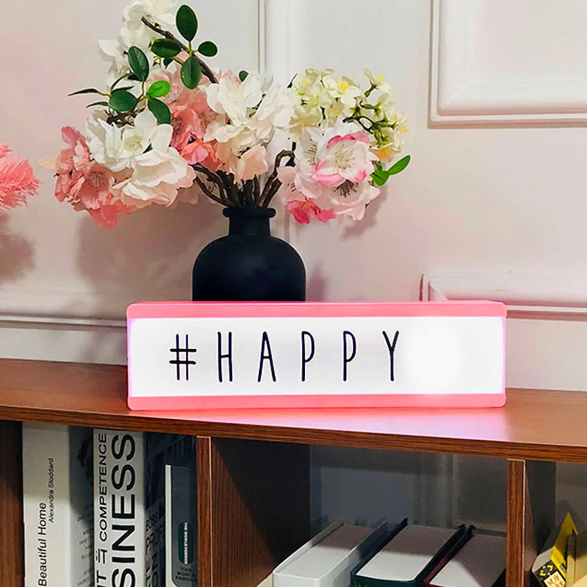 Creative Cinema Lightbox Letters Box DIY Colorful Lighting Letters Message Board Night Lamp For Home Holiday Decor Ornament
Creative Cinema Lightbox Letters Box DIY Colorful Lighting Letters Message Board Night Lamp For Home Holiday Decor Ornament