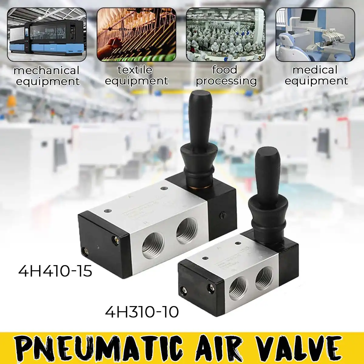 Aluminium Alloy Pneumatic Switch Cylinder Manual Reversing 4H410-15/4H310-10 Manual Air Control Valve Manual Pull Valve 
Aluminium Alloy Pneumatic Switch Cylinder Manual Reversing 4H410-15/4H310-10 Manual Air Control Valve Manual Pull Valve