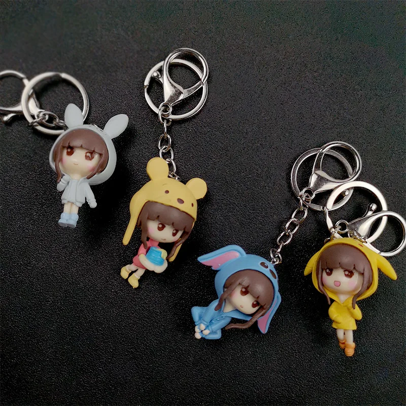 2019 New Fashion Korean version of the beautiful girl cute keychain Longmao Pooh bear with bells and ribbons
2019 New Fashion Korean version of the beautiful girl cute keychain Longmao Pooh bear with bells and ribbons