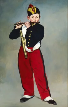 Artist's top hand portrait oil painting on canvas art: Portrait painting boy playing flute
Artist's top hand portrait oil painting on canvas art: Portrait painting boy playing flute