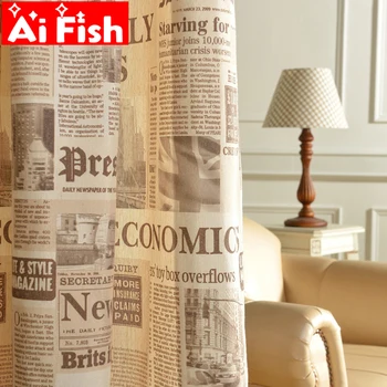 Korean Cotton Linen Printed Newspaper Pattern Curtain Screen Fabric Window Curtain Tulle Curtains Windows Drape Panel MY279#20
Korean Cotton Linen Printed Newspaper Pattern Curtain Screen Fabric Window Curtain Tulle Curtains Windows Drape Panel MY279#20