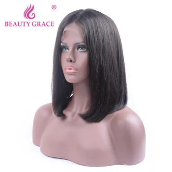 13x4 Lace Short Bob Wigs Brazilian Straight Hair Non Remy Hair Wigs For Black Women Pre-Plucked Lace Front Human Hair Wigs
13x4 Lace Short Bob Wigs Brazilian Straight Hair Non Remy Hair Wigs For Black Women Pre-Plucked Lace Front Human Hair Wigs