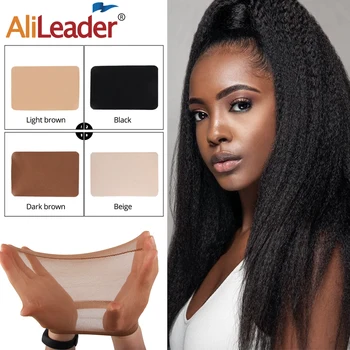 Alileader 2Pcs Brown Stocking Cap Mesh Wig Cap Beige Black Nude Stocking Cap Hair Wig Nets Stretch Mesh Wig Cap For Making Wigs
Alileader 2Pcs Brown Stocking Cap Mesh Wig Cap Beige Black Nude Stocking Cap Hair Wig Nets Stretch Mesh Wig Cap For Making Wigs