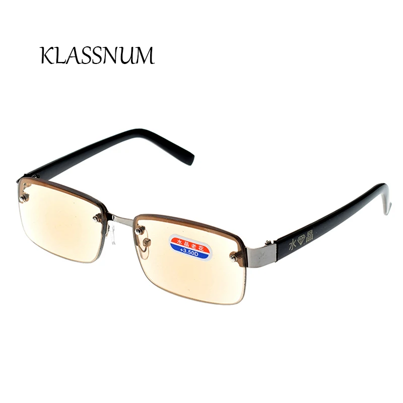 KLASSNUM Half Rim Reading Glasses Presbyopia Glasses Brown Unisex Multi-function Office Eyeglass Spectacles
KLASSNUM Half Rim Reading Glasses Presbyopia Glasses Brown Unisex Multi-function Office Eyeglass Spectacles