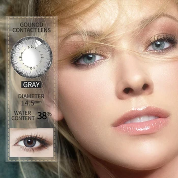 12 kinds Grey Beautiful Pupil Color Contact Lenses Female Path 14.5mm Cute Multicolor Party Cartoon Girl Decoration Cosplay LOL
12 kinds Grey Beautiful Pupil Color Contact Lenses Female Path 14.5mm Cute Multicolor Party Cartoon Girl Decoration Cosplay LOL