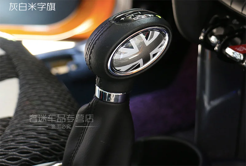 2pcs Union Jack ABS Car Gear Head Shift Knob Panel Cover Case Sticker For Mini Cooper F54 F55 F56 F60 Countryman Car styling 2pcs Union Jack ABS Car Gear Head Shift Knob Panel Cover Case Sticker For Mini Cooper F54 F55 F56 F60 Countryman Car styling