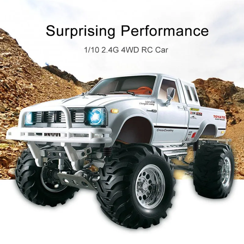 HG P407 Racing Car 1/10 2.4GHz Wireless Remote Control Climbing Car 4WD 3CH Rally RC Car High Quality Shockproof RC Car RTR
HG P407 Racing Car 1/10 2.4GHz Wireless Remote Control Climbing Car 4WD 3CH Rally RC Car High Quality Shockproof RC Car RTR