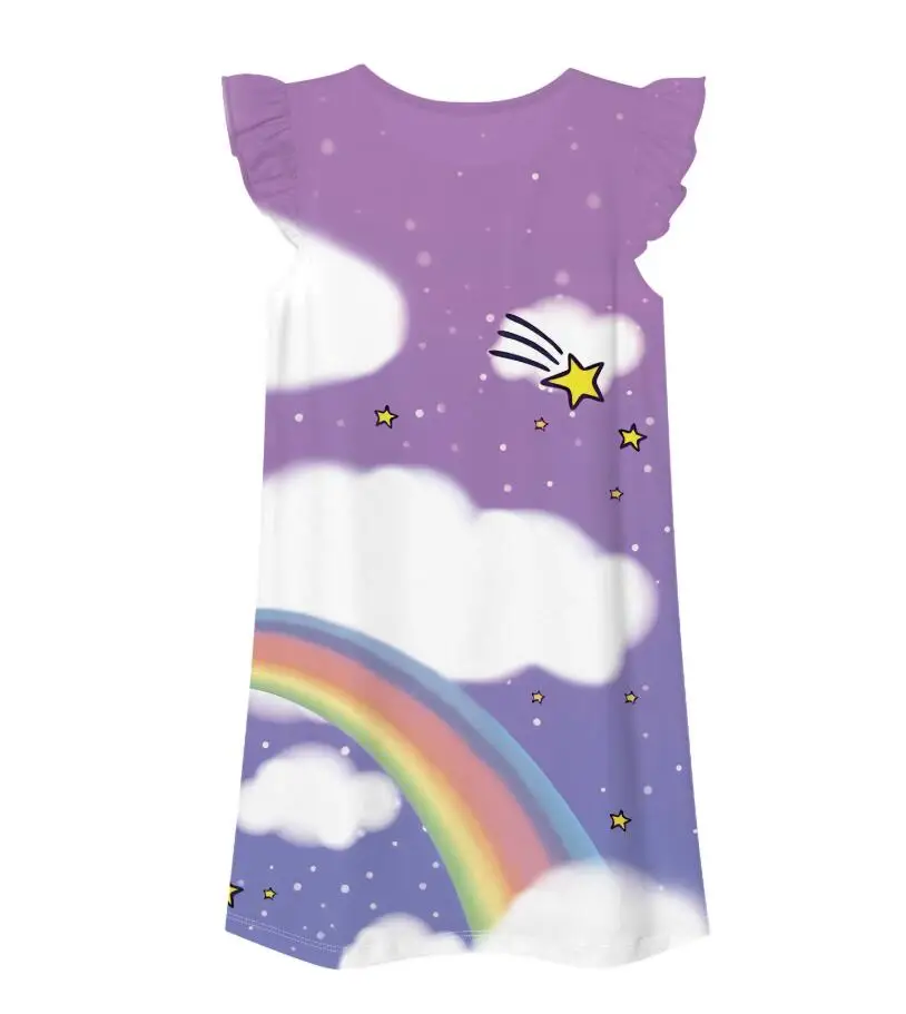 Princess Rainbow Unicorn Summer Dress Princess Rainbow Unicorn Summer Dress