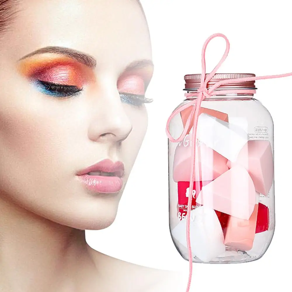 Women Make up Sponge Blender Fan-Shaped Beauty Sponge Applicator for Liquid Cream Foundation Powder Cosmetic Wholesale
Women Make up Sponge Blender Fan-Shaped Beauty Sponge Applicator for Liquid Cream Foundation Powder Cosmetic Wholesale