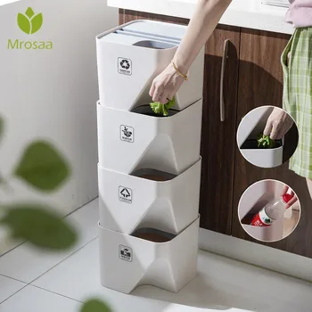 1pc Kitchen Trash Can Recycle Bin Stacked Sorting Trash Bin Household Dry And Wet Separation Waste Bin Rubbish Bin for Bathroom
1pc Kitchen Trash Can Recycle Bin Stacked Sorting Trash Bin Household Dry And Wet Separation Waste Bin Rubbish Bin for Bathroom