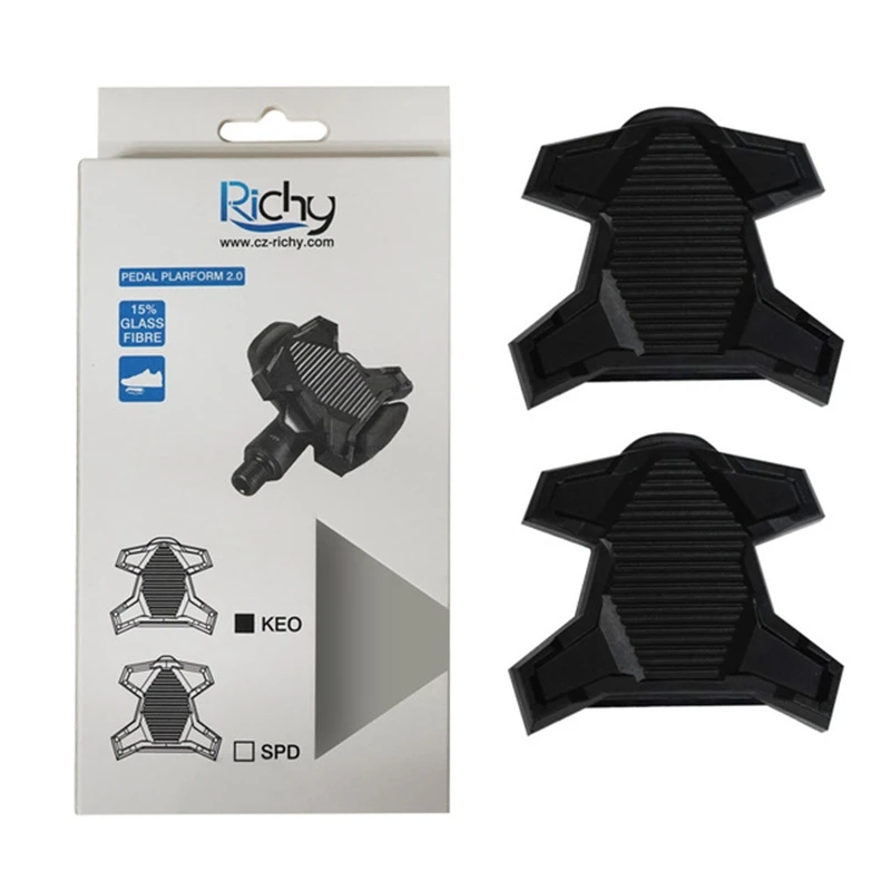 Richy Bicycle Bike Pedal Converter Clipless Pedal Platform Adapter Convert Device for Shimano Riding Accessories
Richy Bicycle Bike Pedal Converter Clipless Pedal Platform Adapter Convert Device for Shimano Riding Accessories