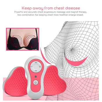 Magnet Breast Enhancer Electric Chest Enlargement Massager Anti-Chest Sagging Device Breast Acupressure Massage Therapy Tool
Magnet Breast Enhancer Electric Chest Enlargement Massager Anti-Chest Sagging Device Breast Acupressure Massage Therapy Tool