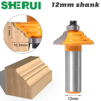 SHERUI 1pc High Quality Double Roman Ogee Edging Router Bit - Large - 8mm shank Dovetail Router Bit Cutter wood working
SHERUI 1pc High Quality Double Roman Ogee Edging Router Bit - Large - 8mm shank Dovetail Router Bit Cutter wood working