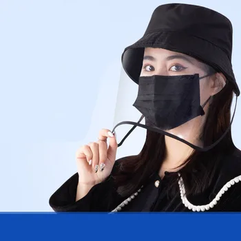 1 Pcs Adult Transparent Anti-saliva Anti-dust Windproof Spittle Protection Hat PVC Face Mask Summer Casual Work Hat Removable
1 Pcs Adult Transparent Anti-saliva Anti-dust Windproof Spittle Protection Hat PVC Face Mask Summer Casual Work Hat Removable