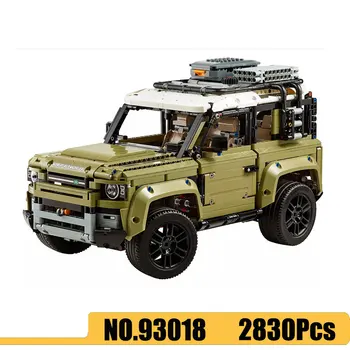 93018 Compatible 42110 Technic series Land Car Rover Defendered Assembly Building Blocks Bricks Kids Toys
93018 Compatible 42110 Technic series Land Car Rover Defendered Assembly Building Blocks Bricks Kids Toys