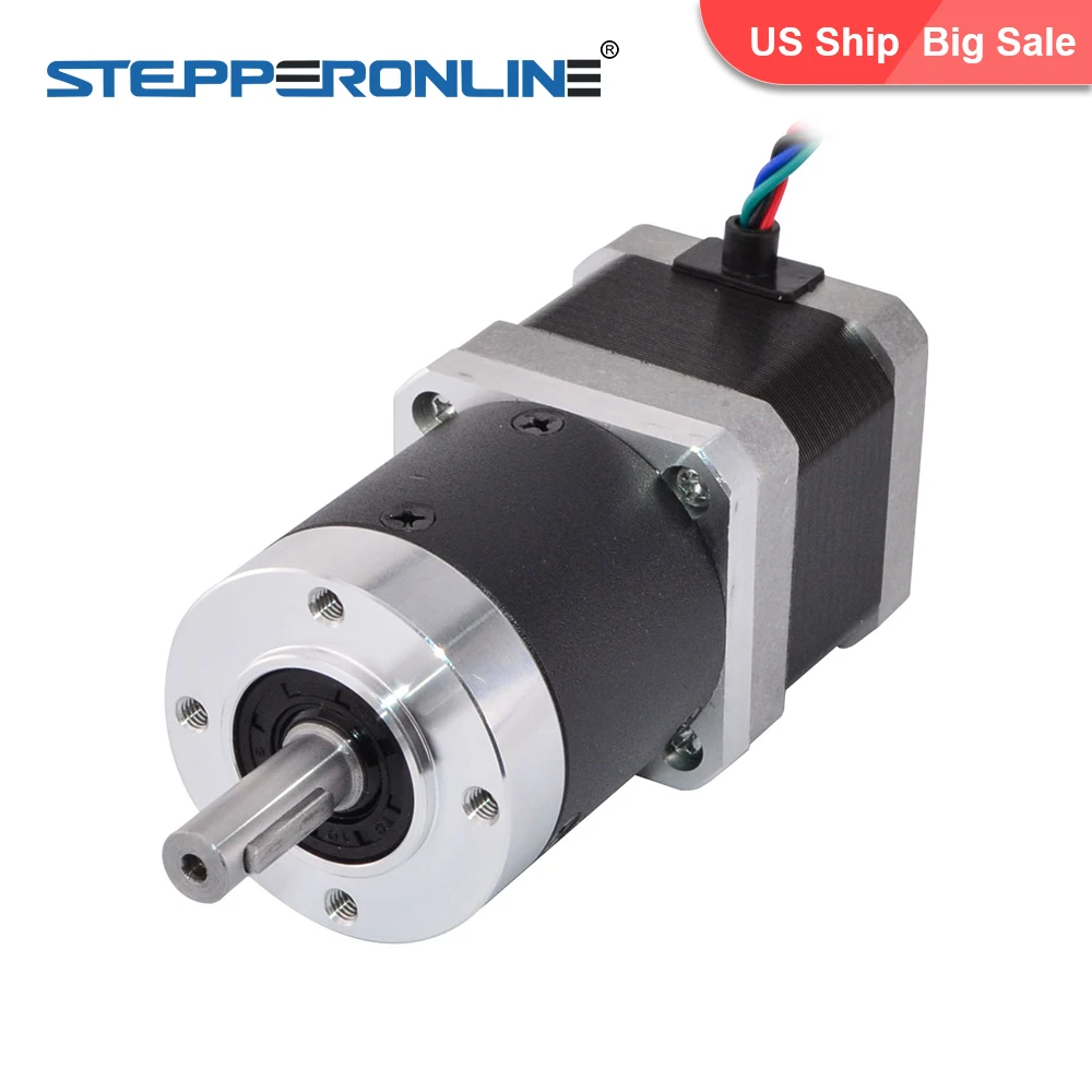 Big Sale! US Ship! 15:1 High Precision Planetary Gearbox Nema 17 Gear Stepper Motor 1.68A 4-lead
Big Sale! US Ship! 15:1 High Precision Planetary Gearbox Nema 17 Gear Stepper Motor 1.68A 4-lead
