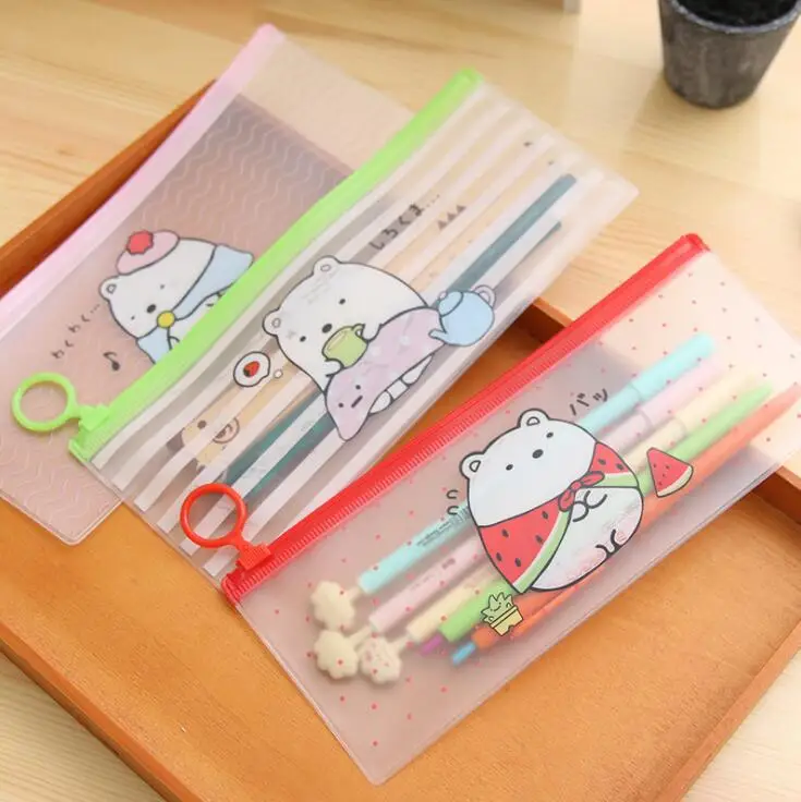 1pcs/lot Sweet Sumikko Gurashi Fresh Friends waterproof PVC Pencil case clean up bag gift office school Stationery supplies
1pcs/lot Sweet Sumikko Gurashi Fresh Friends waterproof PVC Pencil case clean up bag gift office school Stationery supplies