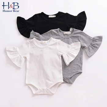 Humor Bear Children'S Clothing Baby Trumpet Sleeve Romper European American Kids Toddler Girls BoysTriangle Climbing Clothes 
Humor Bear Children'S Clothing Baby Trumpet Sleeve Romper European American Kids Toddler Girls BoysTriangle Climbing Clothes