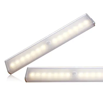 LED Cabinet PIR Motion Detector Sensor Closet Night Light Lamp 14LEDs Induction Wardrobe Step Lights Bar Lighting 1W 5V
LED Cabinet PIR Motion Detector Sensor Closet Night Light Lamp 14LEDs Induction Wardrobe Step Lights Bar Lighting 1W 5V