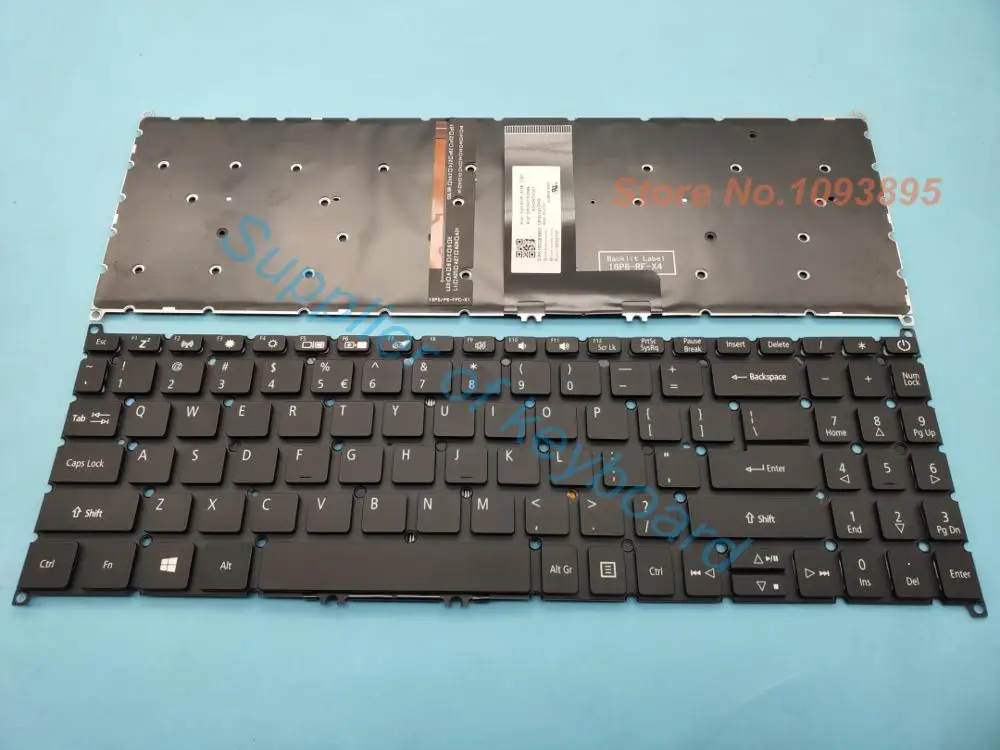 

Новинка для ноутбука Acer Aspire 5 A515-56 A515-56G N18Q13 N19C1 N19H1 английская клавиатура с подсветкой