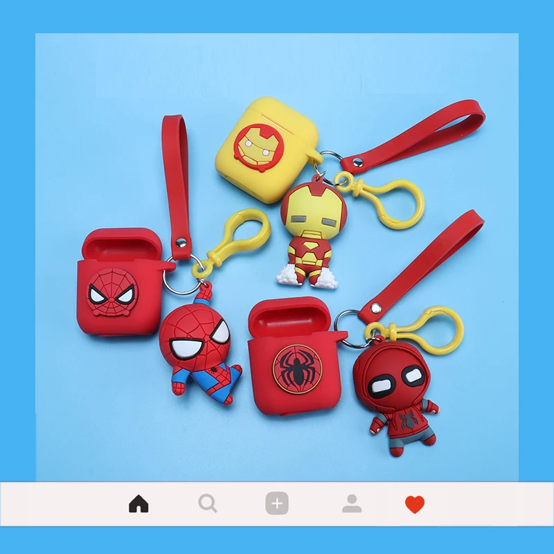 Cute Cartoon Spiderman Ironman Protective Earphone Case For Huawei Freebuds Flypods 2 Wireless Bluetooth Headset Drop Resistant
Cute Cartoon Spiderman Ironman Protective Earphone Case For Huawei Freebuds Flypods 2 Wireless Bluetooth Headset Drop Resistant