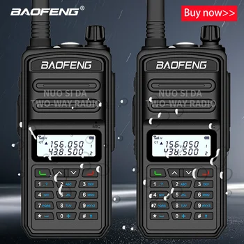 2Pcs Upgrade S5Plus Baofeng waterproof walkie talkie long range 25km two way radio vhf uhf ham radio long range CB radio station
2Pcs Upgrade S5Plus Baofeng waterproof walkie talkie long range 25km two way radio vhf uhf ham radio long range CB radio station
