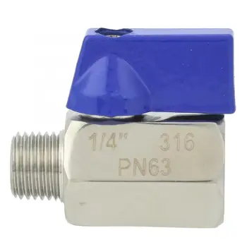 BSPP Male/Female Thread 2 Way Shut-Off Ball Valve 304 Stainless Steel Thread for Water Pipe Connection
BSPP Male/Female Thread 2 Way Shut-Off Ball Valve 304 Stainless Steel Thread for Water Pipe Connection