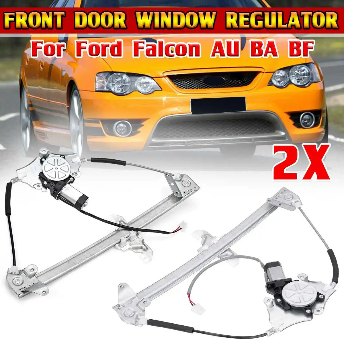 Left And Right Electric Car Front Door Window Regulator Bracket Motor Car Window Glass Elevator Lifter For Ford Falcon AU BA BF
Left And Right Electric Car Front Door Window Regulator Bracket Motor Car Window Glass Elevator Lifter For Ford Falcon AU BA BF
