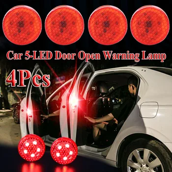 4pc Universal LED Car Opening Door Safety Warning Anti-collision Light Magnetic Sensor Strobe Flashing Alarm Lights Parking Lamp
4pc Universal LED Car Opening Door Safety Warning Anti-collision Light Magnetic Sensor Strobe Flashing Alarm Lights Parking Lamp