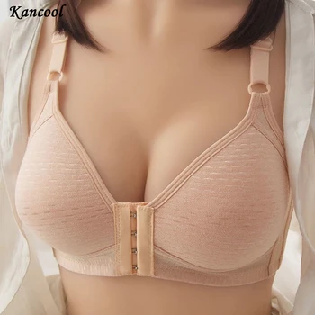 KANCOOL Women Underwear Sexy Lingerie Front Buckle Push Up Without Steel Ring Bra Seamless Lace Bra U-shaped Beautiful Back
KANCOOL Women Underwear Sexy Lingerie Front Buckle Push Up Without Steel Ring Bra Seamless Lace Bra U-shaped Beautiful Back