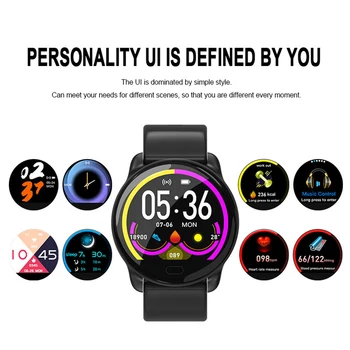2019 Smart Watch Men Blood Pressure Waterproof Smartwatch Women Heart Rate Monitor Fitness Tracker Watch Sport For Android IOS
2019 Smart Watch Men Blood Pressure Waterproof Smartwatch Women Heart Rate Monitor Fitness Tracker Watch Sport For Android IOS