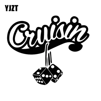 YJZT 15CM*18CM Funny Dice Pattern Car Decal Fashion Trend Car Stickers Black/Silver C30-0482
YJZT 15CM*18CM Funny Dice Pattern Car Decal Fashion Trend Car Stickers Black/Silver C30-0482