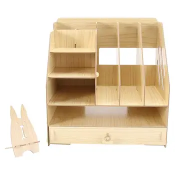 1Pc Storage Box Storage Shelf Paper File Holder Wooden Bookshelf Book Stand for Gift Home Office
1Pc Storage Box Storage Shelf Paper File Holder Wooden Bookshelf Book Stand for Gift Home Office