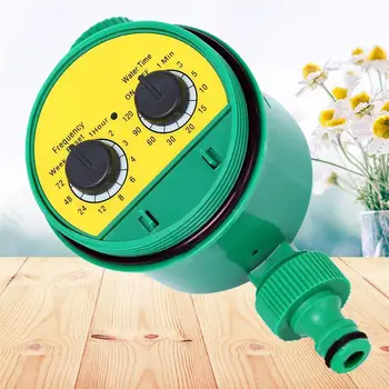 

Battery Powered Automatic Electric Garden Watering Timer Irrigation Timer Controller No Battery Included