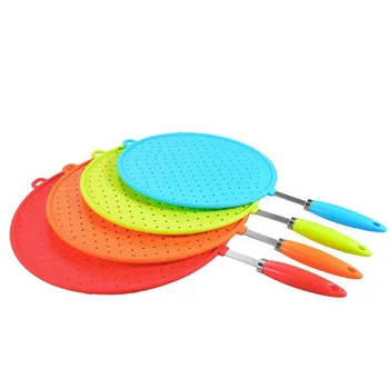 Handle Oil Splatter Screen Frying Pan Cover Fine Mesh Grease Splatter Guard Oil Proofing Lid Filter Kitchen Tool 11/12/13 inch
Handle Oil Splatter Screen Frying Pan Cover Fine Mesh Grease Splatter Guard Oil Proofing Lid Filter Kitchen Tool 11/12/13 inch