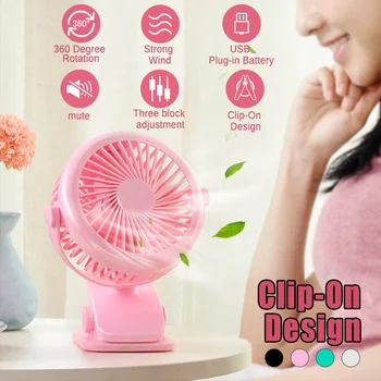 Portable Mini Clip Fan Mute USB Charging Noiseless Desktop Electric Fan Small Compact Portable Desk Table Clip Fans 3-Speed DC5V
Portable Mini Clip Fan Mute USB Charging Noiseless Desktop Electric Fan Small Compact Portable Desk Table Clip Fans 3-Speed DC5V