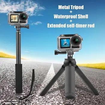 3pcs Shell Frame Handheld Tripod Selfie Stick 1/4 Inch Thread Opening Easy Installation Waterproof for DJI OSMO Action Cam
3pcs Shell Frame Handheld Tripod Selfie Stick 1/4 Inch Thread Opening Easy Installation Waterproof for DJI OSMO Action Cam
