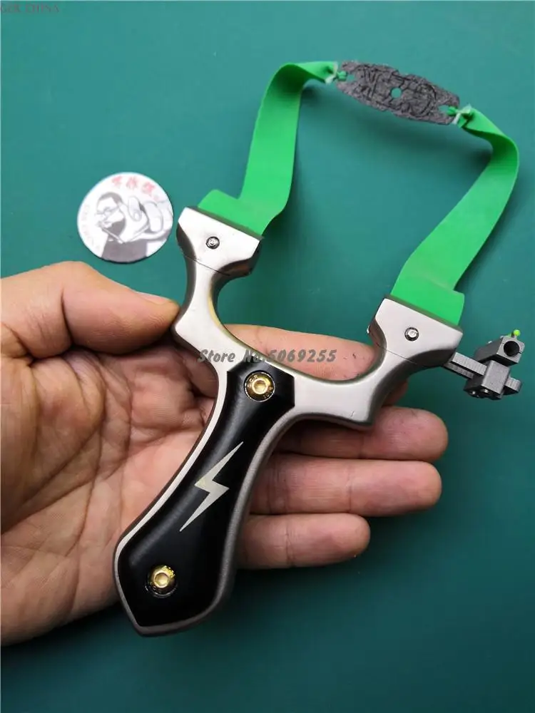 Hunting Stainless Steel Spring Clip Slingshot Catapult Gzk Slingshot Outdoor Competitive Slingshot Precise 2019 New
Hunting Stainless Steel Spring Clip Slingshot Catapult Gzk Slingshot Outdoor Competitive Slingshot Precise 2019 New