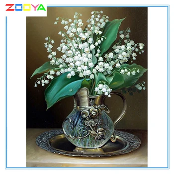 Zooya New Arrival 5D Diy Diamond Painting Art Full Square / Round Flower 3D Diamonds Embroidery Kits Decorations Home Gift Lx561
Zooya New Arrival 5D Diy Diamond Painting Art Full Square / Round Flower 3D Diamonds Embroidery Kits Decorations Home Gift Lx561