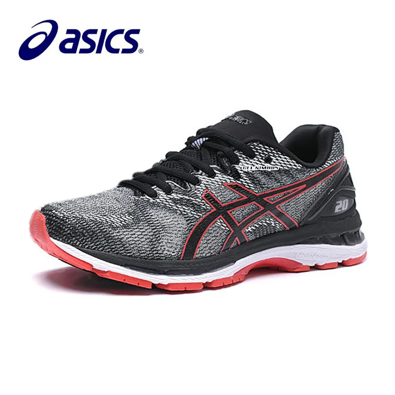

Original ASICS Running Shoes GEL-NIMBUS 20 Stability Breathable Sports Men's Sneakers T800N-002