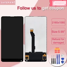 Pour 5.99 Xiaomi Mi Mix 2S ÉCRAN LCD 10 Écran Tactile Numériseur Remplacement Pièce de Réparation=