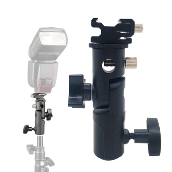Swivel Flash Hot Shoe Umbrella Holder Mount Adapter for Studio Light Type E Stand Bracket Photo Studio Accessories
Swivel Flash Hot Shoe Umbrella Holder Mount Adapter for Studio Light Type E Stand Bracket Photo Studio Accessories