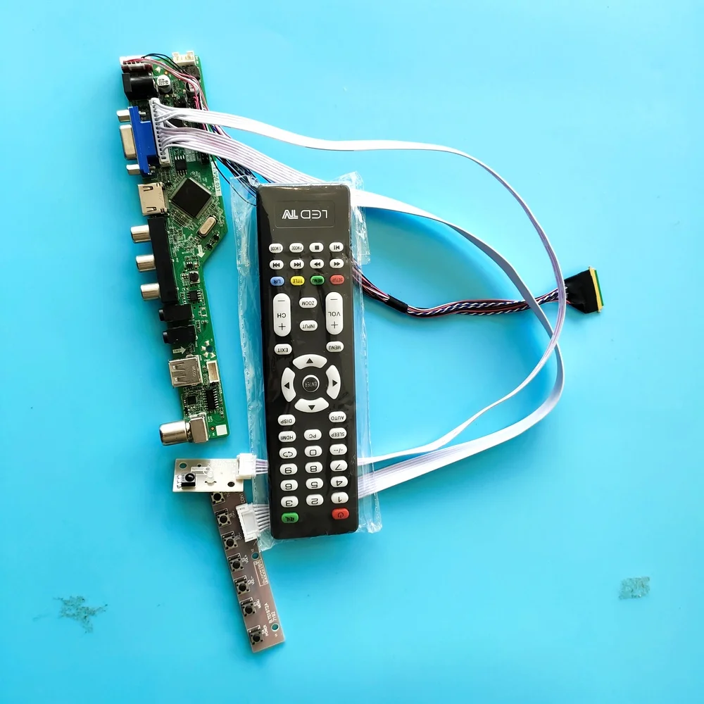Комплект для LTN156AT30 40pin LVDS пульт дистанционного управления VGA плата драйвера 15,6 "ЖК-дисплей светодиодный HDMI-совместимый USB TV AV экран панели 1366X768
Комплект для LTN156AT30 40pin LVDS пульт дистанционного управления VGA плата драйвера 15,6 "ЖК-дисплей светодиодный HDMI-совместимый USB TV AV экран панели 1366X768